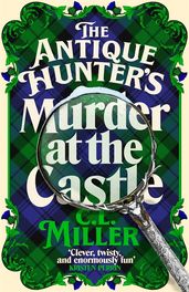 Book cover for The Antique Hunter's: Murder at the Castle