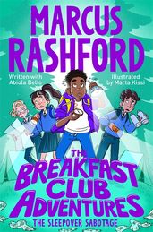 Book cover for The Sleepover Sabotage