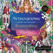 Book cover for Mythographic Colour and Discover: Romantasy